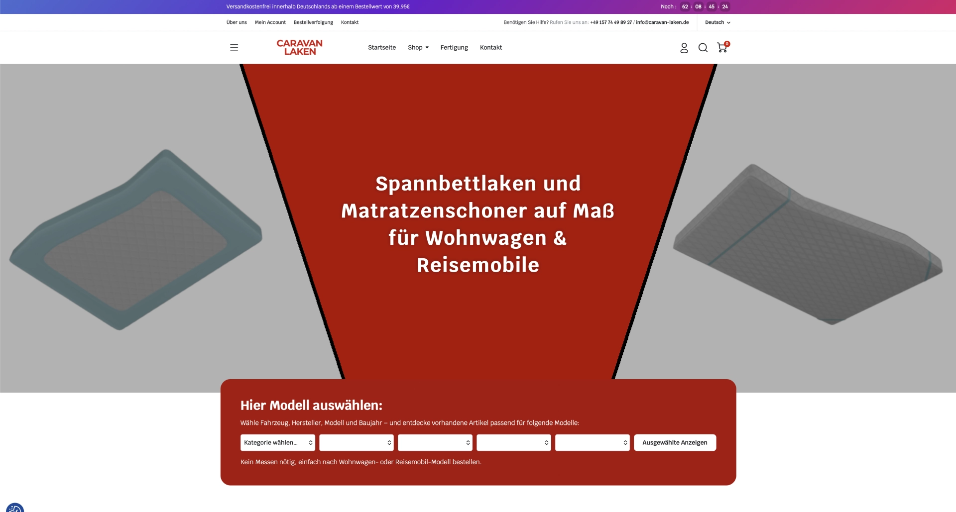 Produktkonfigurator für Suitable4Caravan